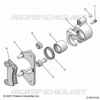 BRAKES, PINZA TRASERA