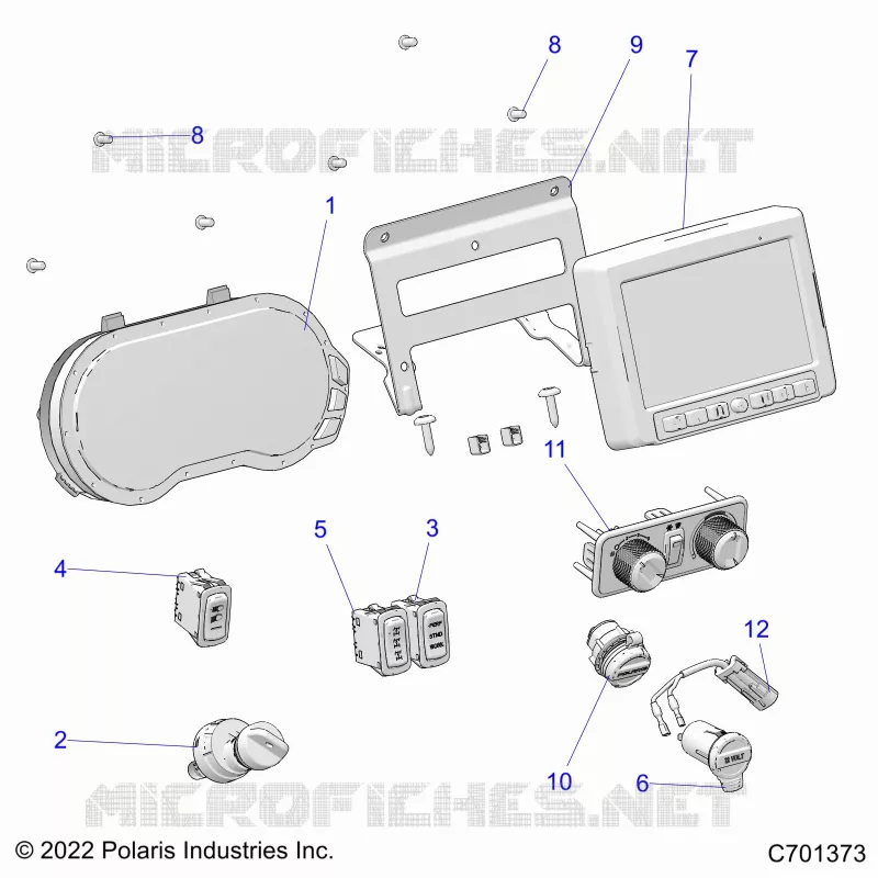 ELECTRICA, DASH INSTRUMENTS