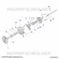 TREN, PRIMARY CLUTCH
