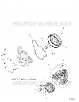 MOTOR, STATOR AND COVER