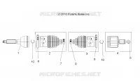 DRIVE TRAIN, TRANSMISION DELANTERA SHAFT