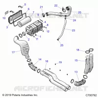 ENGINE, TOMA DE AIRE SYSTEM