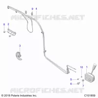 TREN, SHIFT LEVER