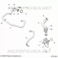 MOTOR, WATERPUMP AND BYPASS