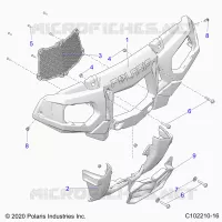PARACHOQUES DELANTERO AND MOUNTING