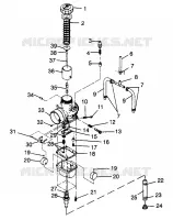 CARBURADOR ULTRA TOURING 0975378 AND EUROPEAN ULTRA TOURING E975378 (4938133813D001)