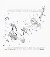 TREN, CLUTCH COVER AND DUCTING