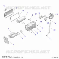 ENGINE, TOMA DE AIRE SYSTEM