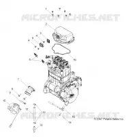 MOTOR, MONTAJE DEL CUERPO DEL ACELERADOR