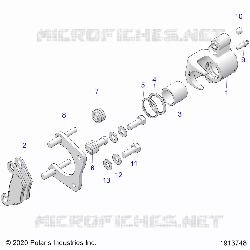 BRAKES, PINZA TRASERA