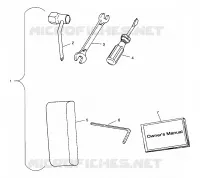 KIT DE HERRAMIENTA SLTX B964590 and Intl. SLTX I964590 (4935783578B013)