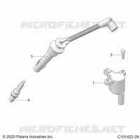 ELECTRICA, IGNITION COIL, WIRE AND SPARK PLUG
