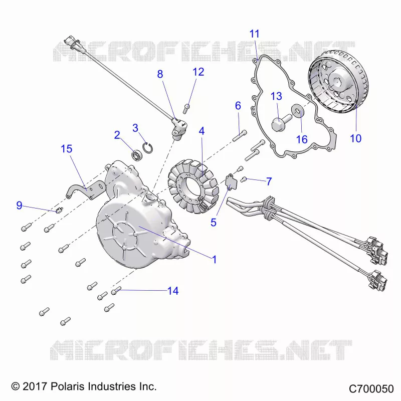 ENGINE, STATOR AND FLYRUEDA