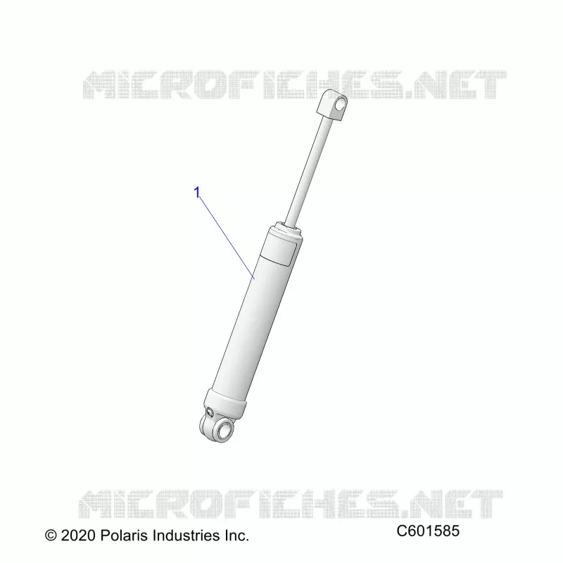 SUSPENSION, SHOCK TRASERO TRACK (7045495)