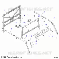 CHASSIS, CAB BASTIDOR