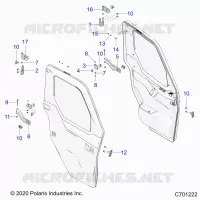 PUERTAS, FRONT, MOUNTING