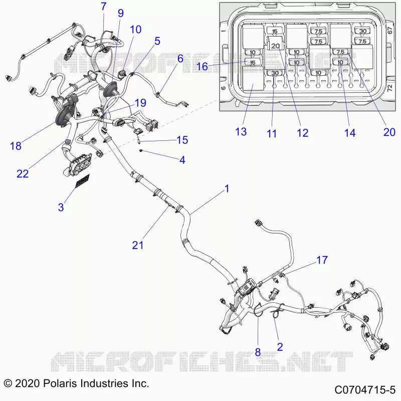 ELECTRICA, WIRE HARNESS