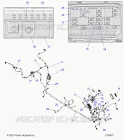ELECTRICA, WIRE HARNESS, CHASSIS, STANDARD