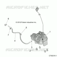 TREN, FRONT GEARCASE MOUNTING