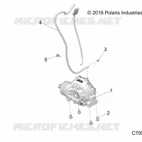 DRIVE TRAIN, FRONT MONTAJE DE ENGRANAJES