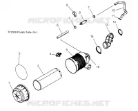 MOTOR, TOMA DE AIRE SYSTEM