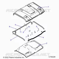TECHO, LINER AND SEALS