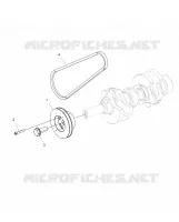 ENGINE, POLEA AND DRIVE BELT