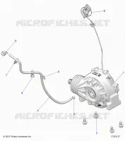 TREN, FRONT GEARCASE MOUNTING