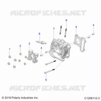ENGINE, CULATA ASM