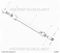 TREN, FRONT PROP SHAFT