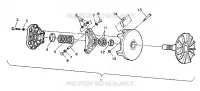 Embrague ASSEMBLY 6X6 250 W938727 (4924092409030A)
