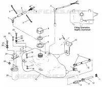 TANQUE DE ACEITE SL 700 B974071, Intl. SL 700 I974071, SL 700 Deluxe B974072 and In (4940874087A014)