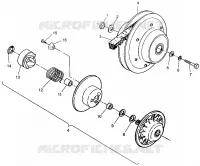 accionado de embrague  Magnum 4x4 W968144 and  Swedish Magnum 4x4 S968144 (4936053605C004)