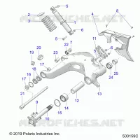 SUSPENSION TRASERA ASM.