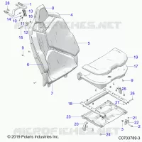 ASIENTO ASM.,REAR