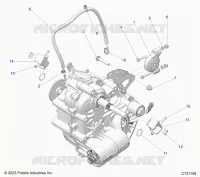 TREN, MAIN GEARCASE MOUNTING