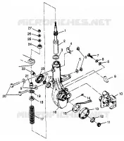 puntal delantero Scrambler 400L W97BC38C (4939893989B004)