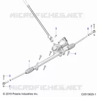 DIRECCION INFERIOR STEERING ASM.
