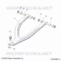 SUSPENSIÃ“N DELANTERA CONTROL ARM UPPER