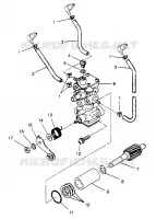 BOMBA DE ACEITE XLT 0970756, XLT SKS 0970556,  and XLT RMK 0970956 (4937693769D005)