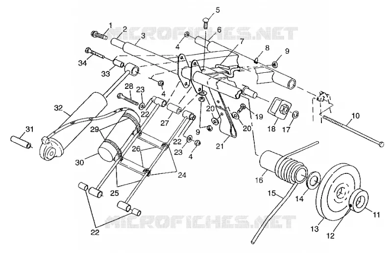 TRASERO ARM PAR 440 XCR 0971660 (4937893789B011)