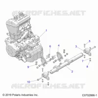 MOTOR, MOUNTING &amp; LONG BLOCK