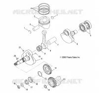 MOTOR, CIGUEÑAL AND PISTÓN