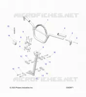 STEERING, SOPORTE DE MANILLAR