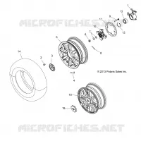 RUEDAS, FRONT and HUB