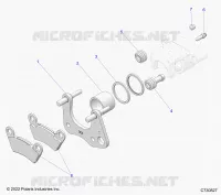 BRAKES, PINZA FRENO DELANTERA