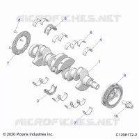 ENGINE, CIGUEÑAL AND BEARINGS