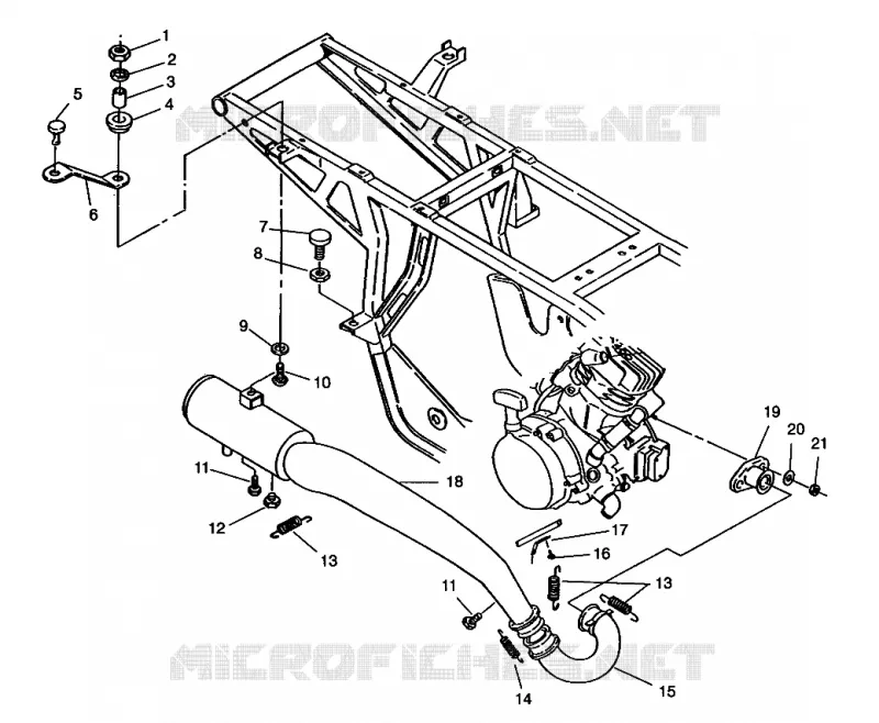 SISTEMA DE ESCAPE XPLORER 4X4 W959140 (4930223022A013)