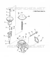 MOTOR, CARBURADOR, UPPER
