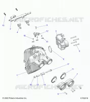 ENGINE, INTAKE AND CUERPO DE MARIPOSA